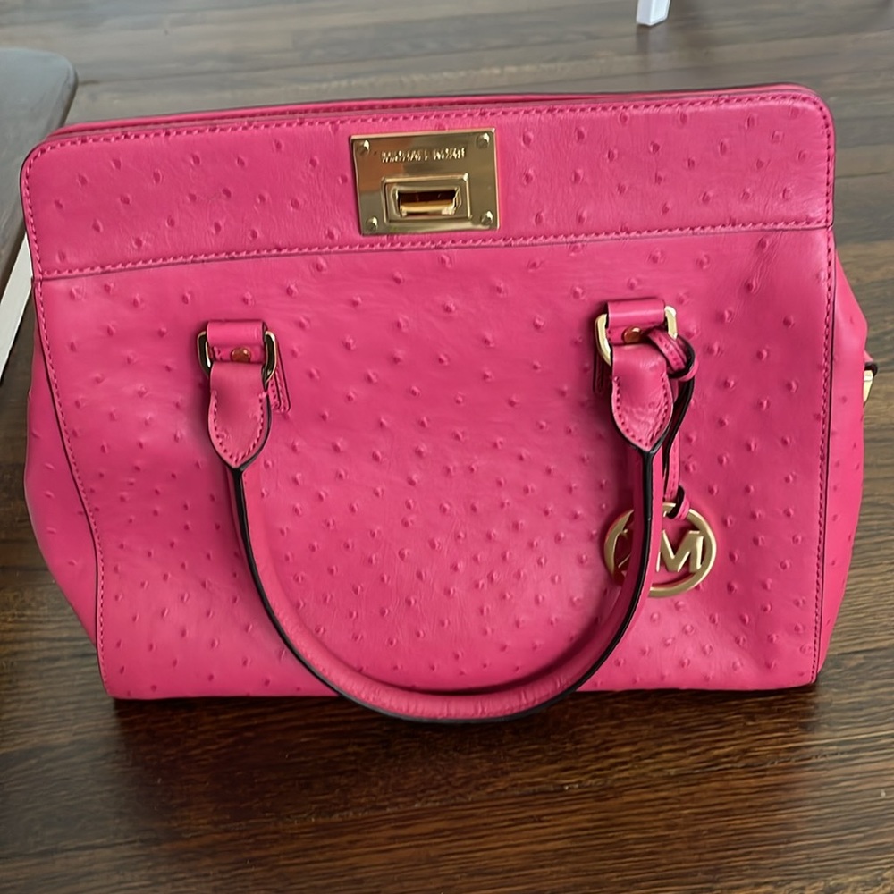 Michael Michael Kors satchel deep pink